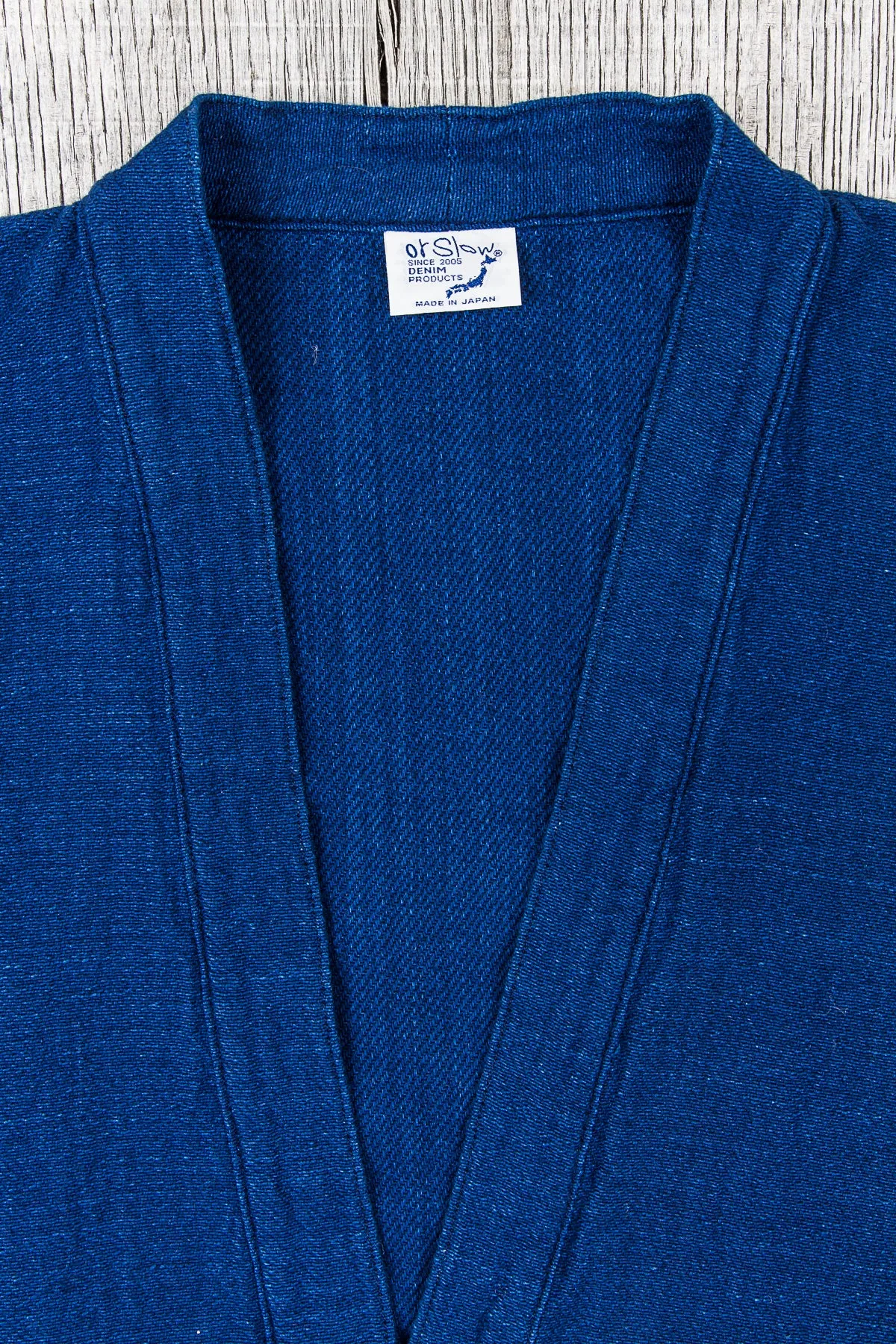 OrSlow Takumi Jersey Indigo Jacket