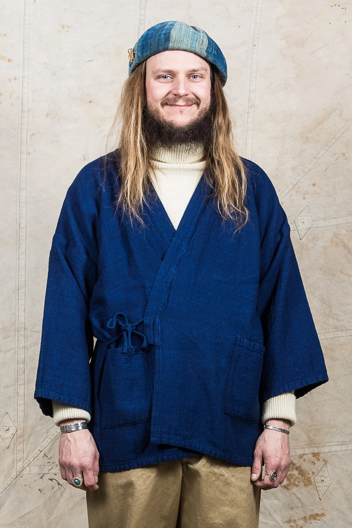 OrSlow Takumi Jersey Indigo Jacket