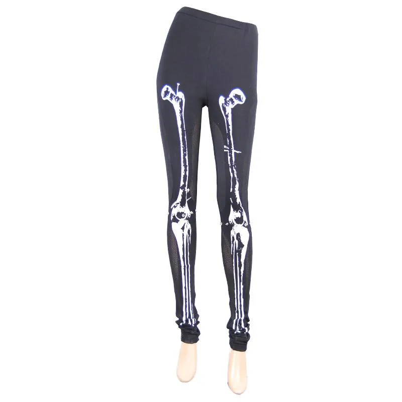 'Perturbation' Cyberpunk Graphic Leggings