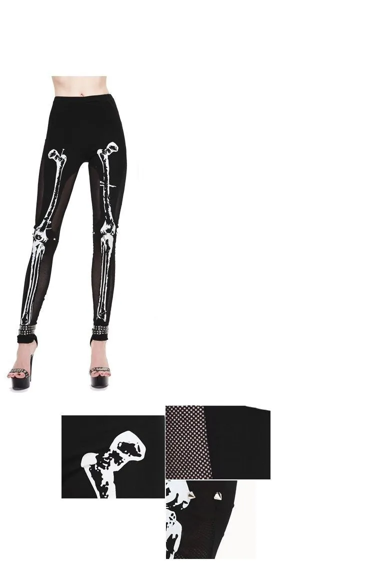 'Perturbation' Cyberpunk Graphic Leggings