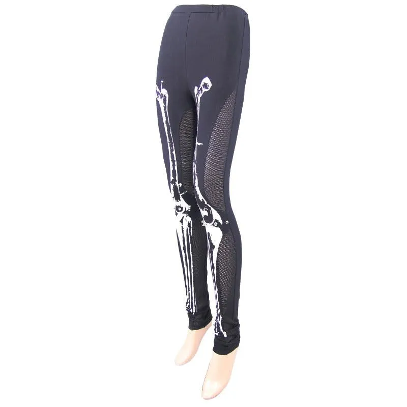 'Perturbation' Cyberpunk Graphic Leggings