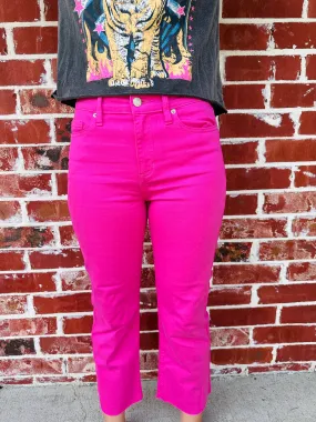 Pink Straight Leg Pants