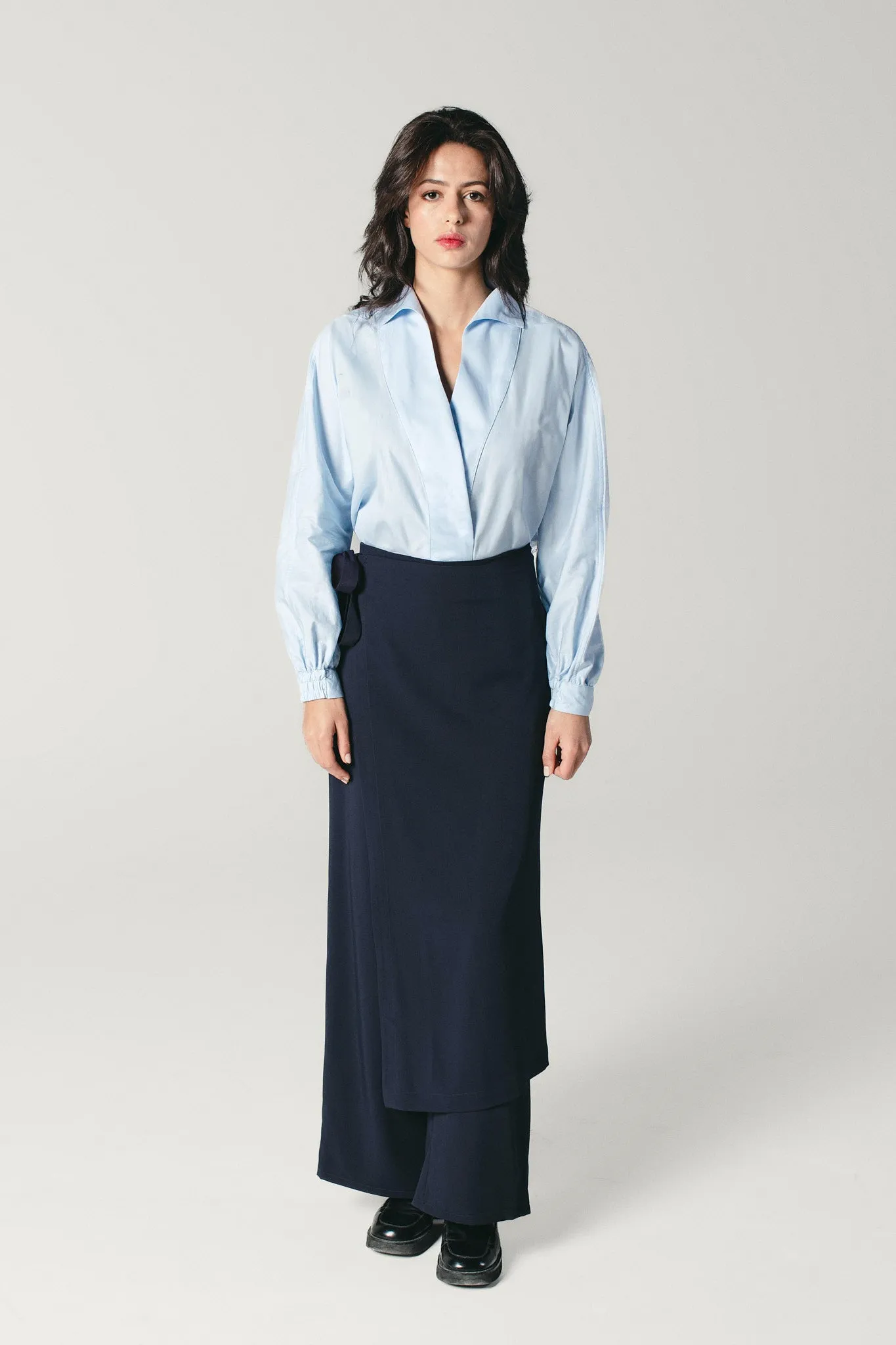Poplin Shirt Blue