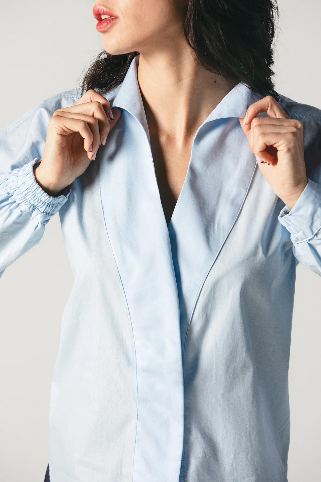 Poplin Shirt Blue