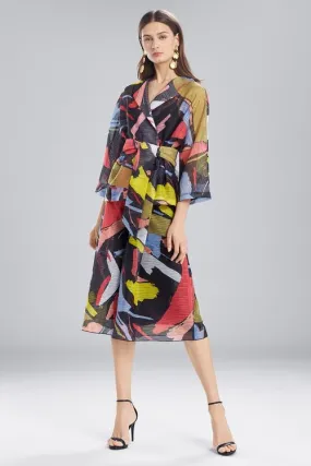 Printed Gauze Short Topper
