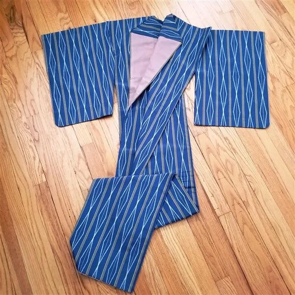 "Earthy Hues" Kimono Obi Set