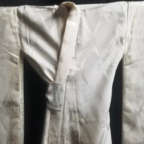 "White Floral" Vintage Girls Underkimono