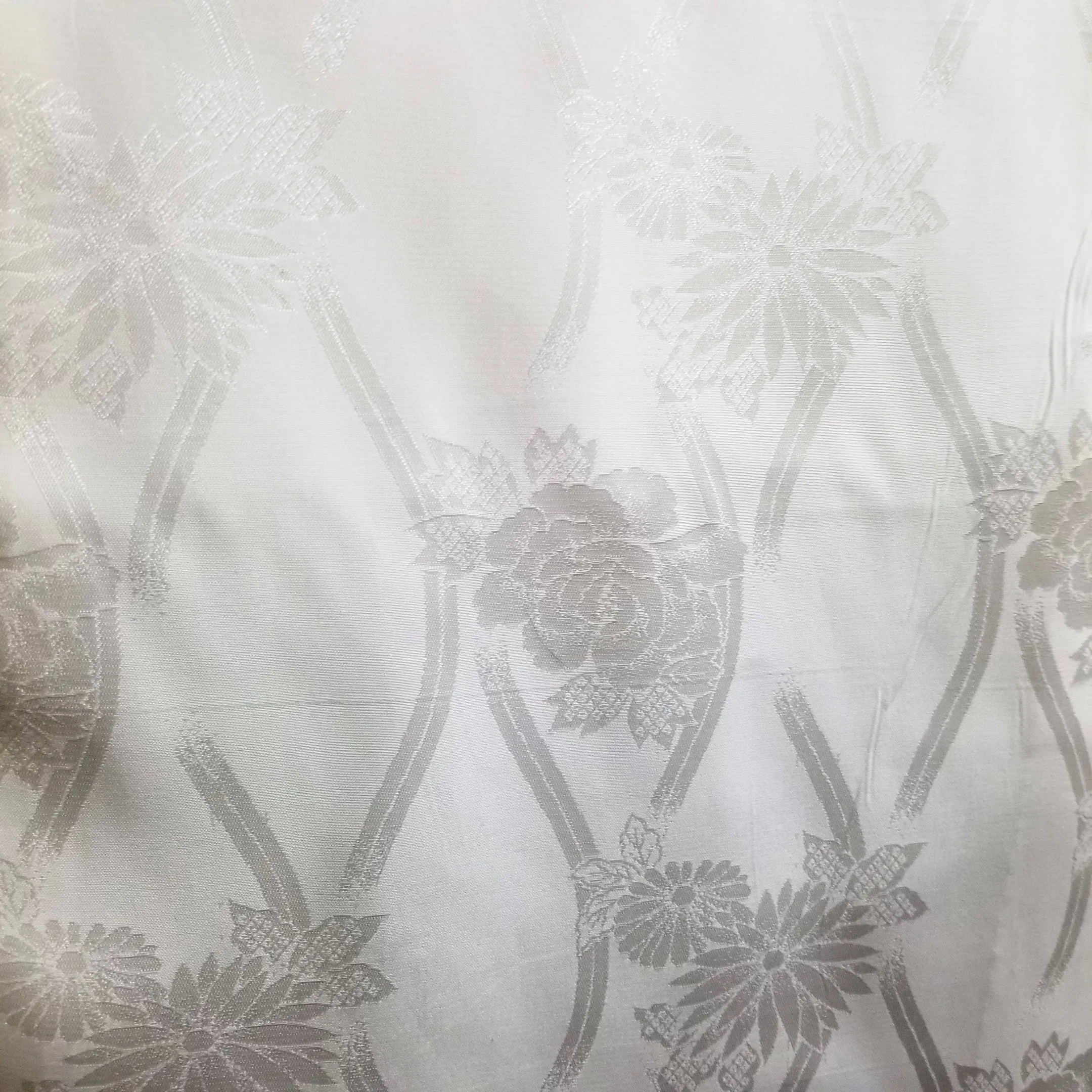 "White Floral" Vintage Girls Underkimono