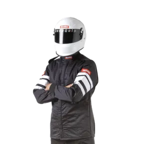 RaceQuip Multi Layer Fire Suit Jacket - Black - 4XL - 121009