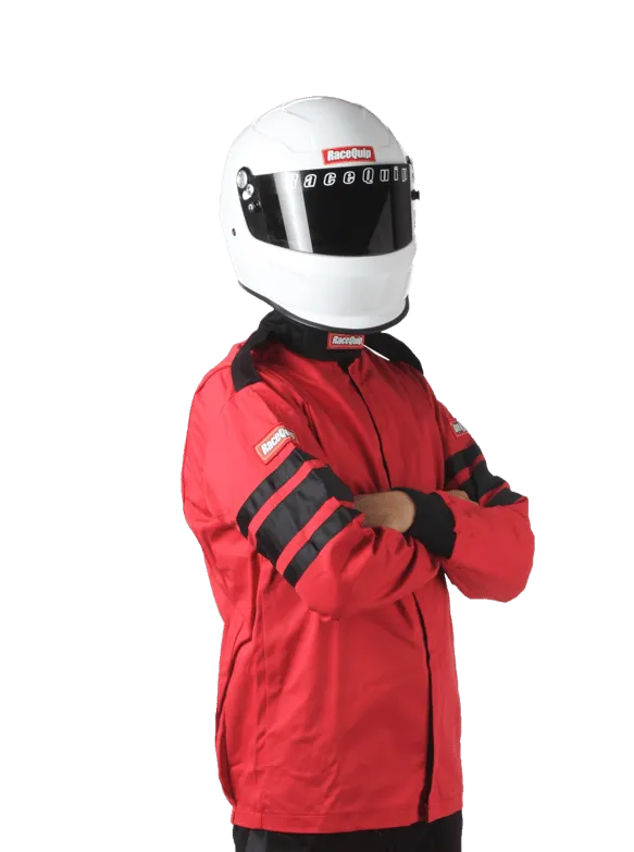 RaceQuip Single Layer Fire Suit Jacket - Red - XL - 111016