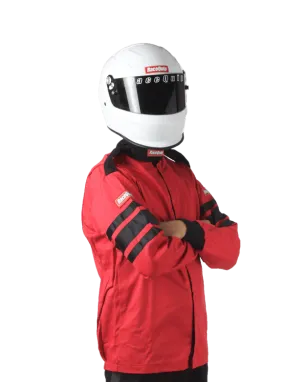 RaceQuip Single Layer Fire Suit Jacket - Red - XL - 111016