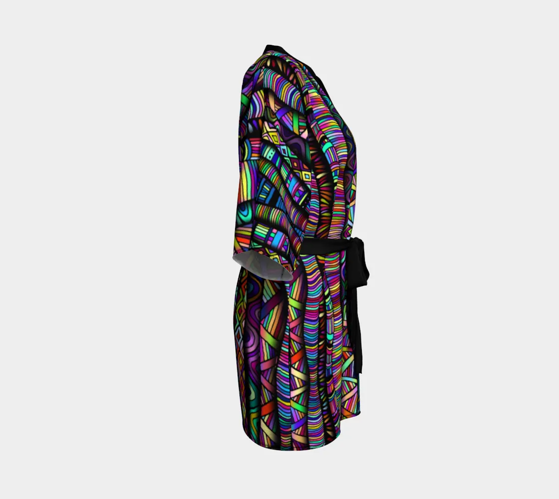 Rainbow Tribe | Kimono Robe | Hakan Hisim