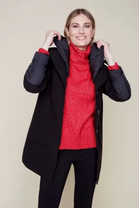 Renuar Woven Jacket R3857L-E2188-148 Black - SIZE XL and XXL ONLY - 20% OFF