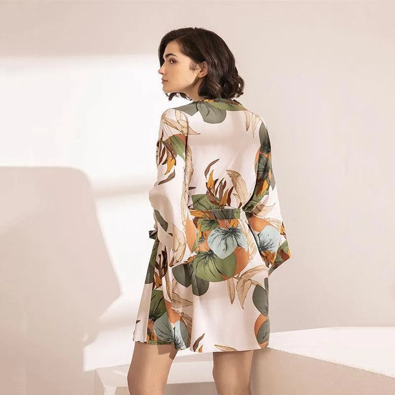 Robe Kimono à Fleur