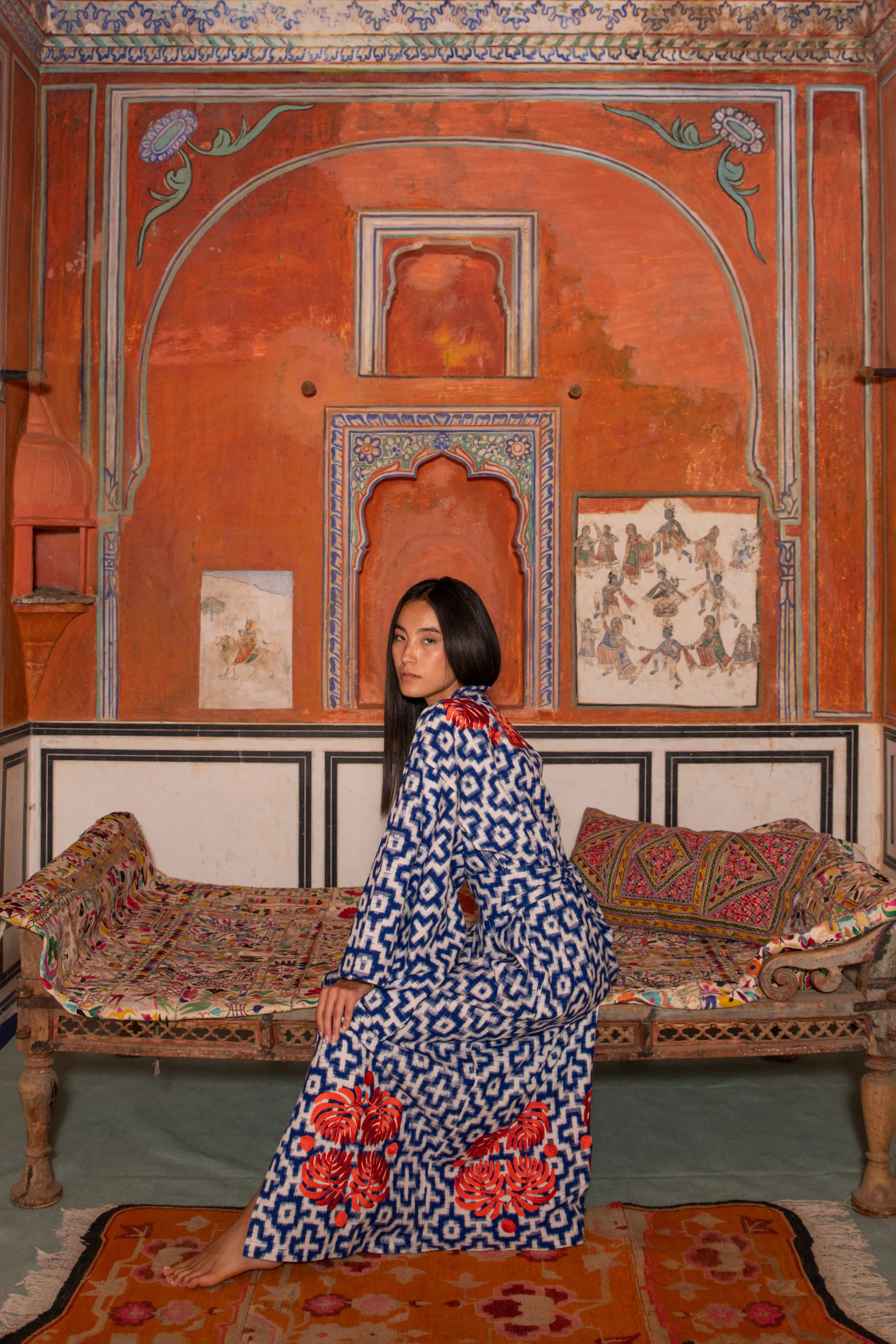 Rodoo Blue Kimono