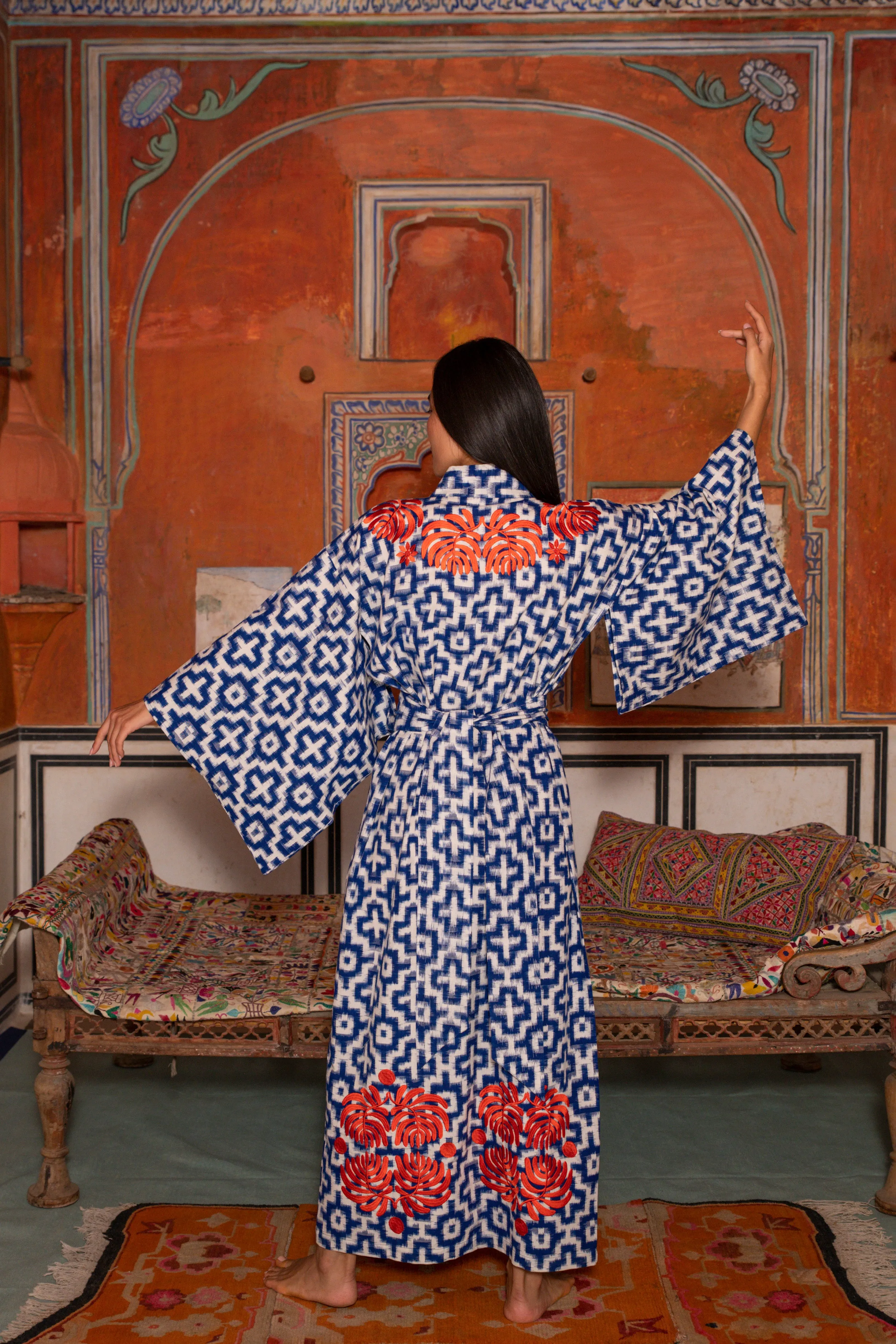 Rodoo Blue Kimono