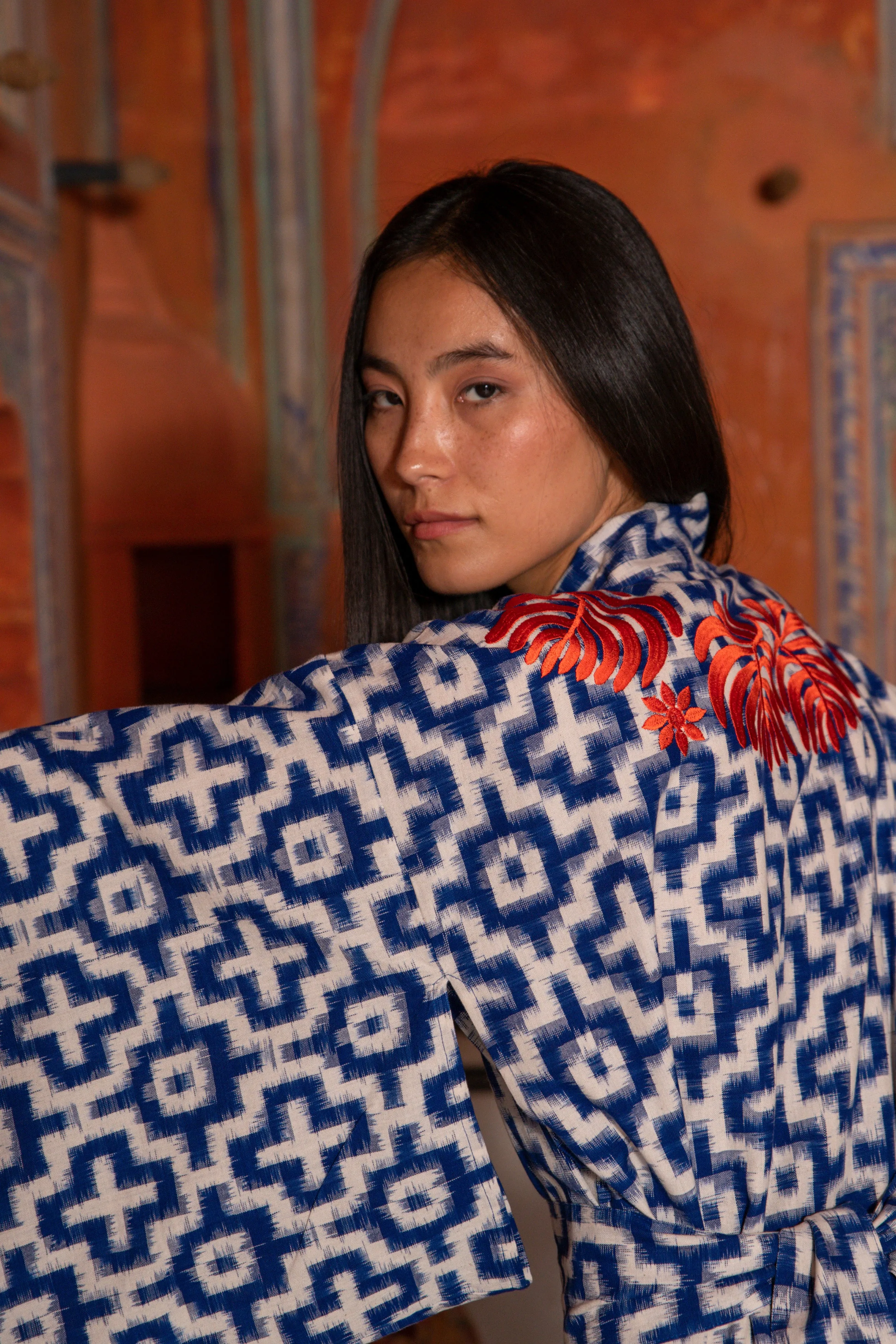 Rodoo Blue Kimono