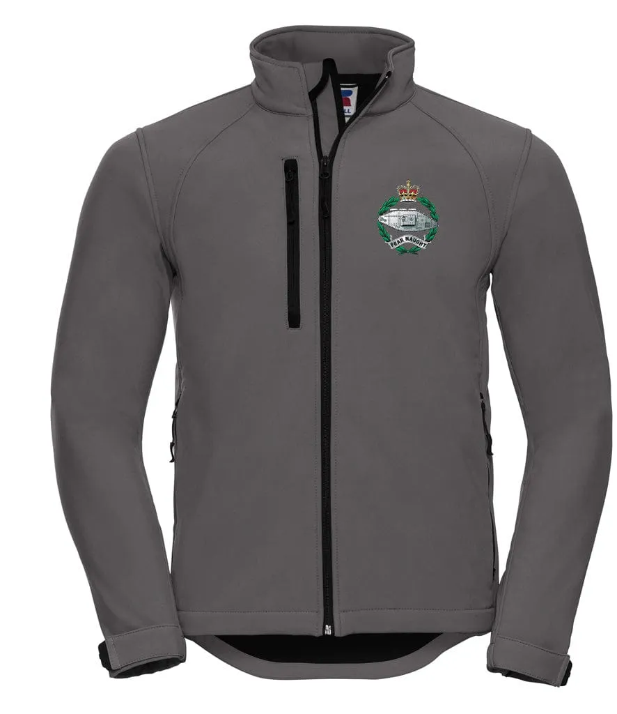 Royal Tank Regiment RTR Embroidered 3 Layer Softshell Jacket