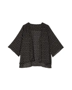 Santes Kimono | Black / White