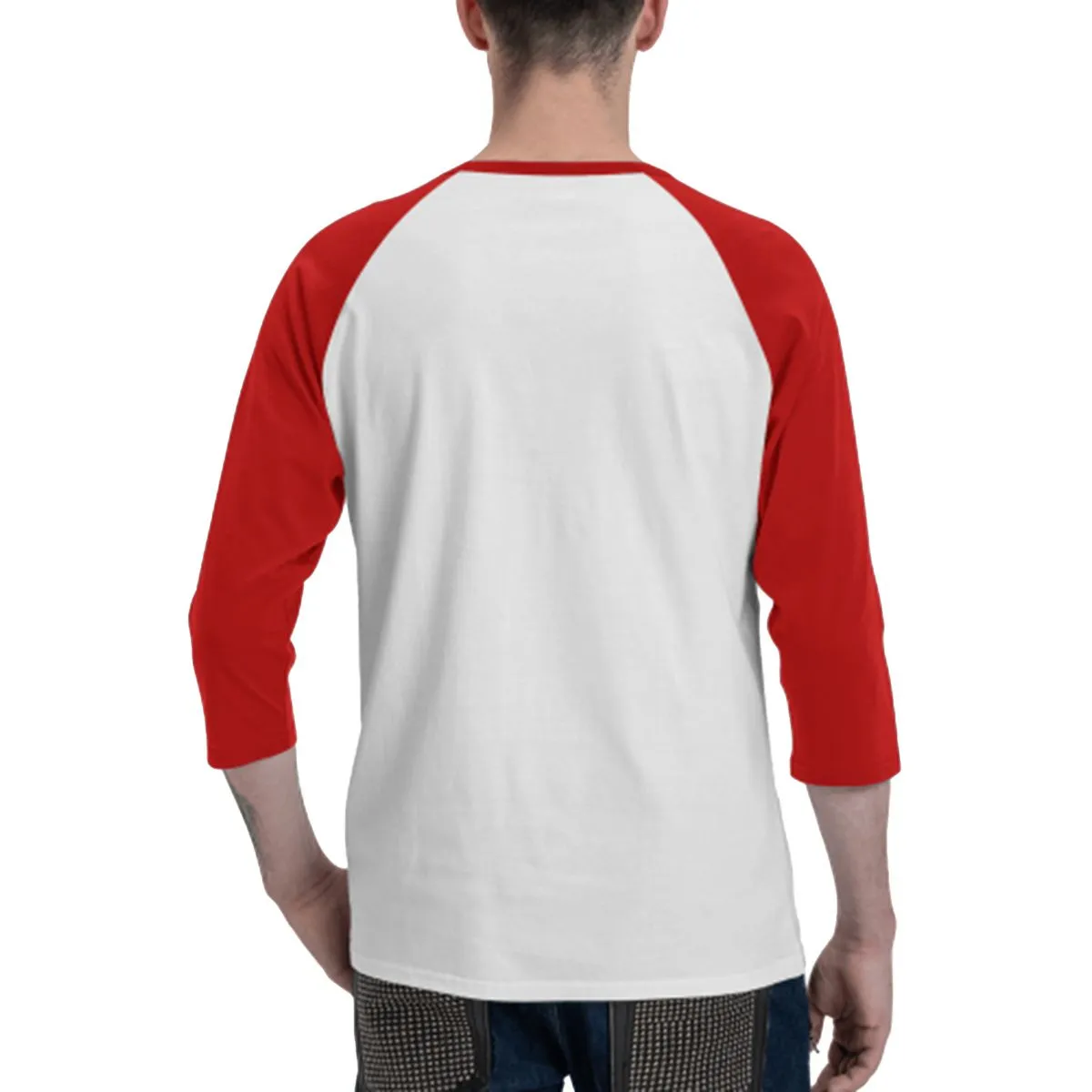 Sarcastic Sasquatch “I’m not the step squatch...”  3/4 Sleeve Cotton Baseball Shirt