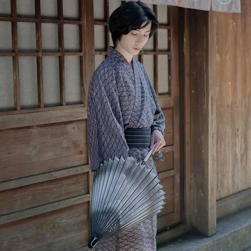 Seigaiha Kimono