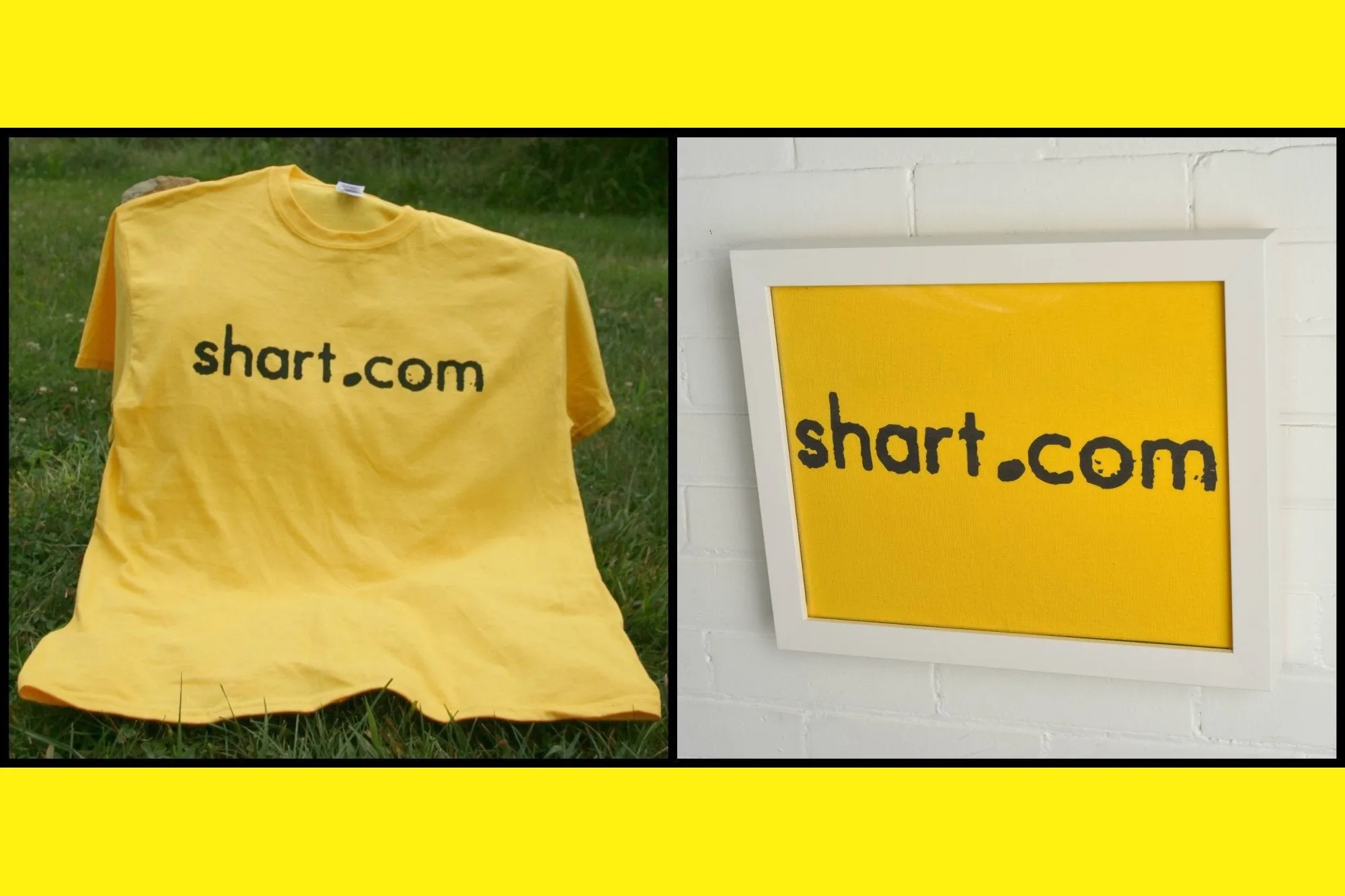 Shart Premium T-Shirt Frame Display Case – White