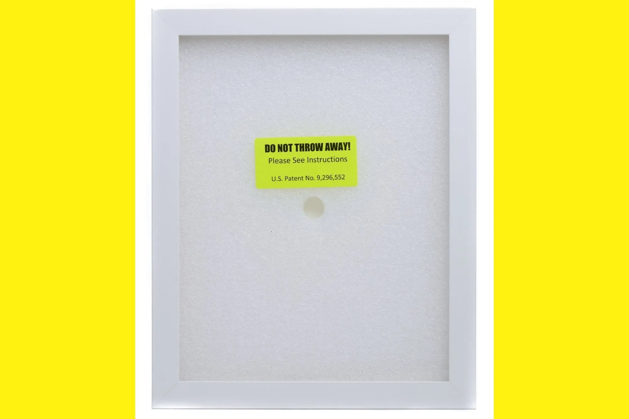 Shart Premium T-Shirt Frame Display Case – White