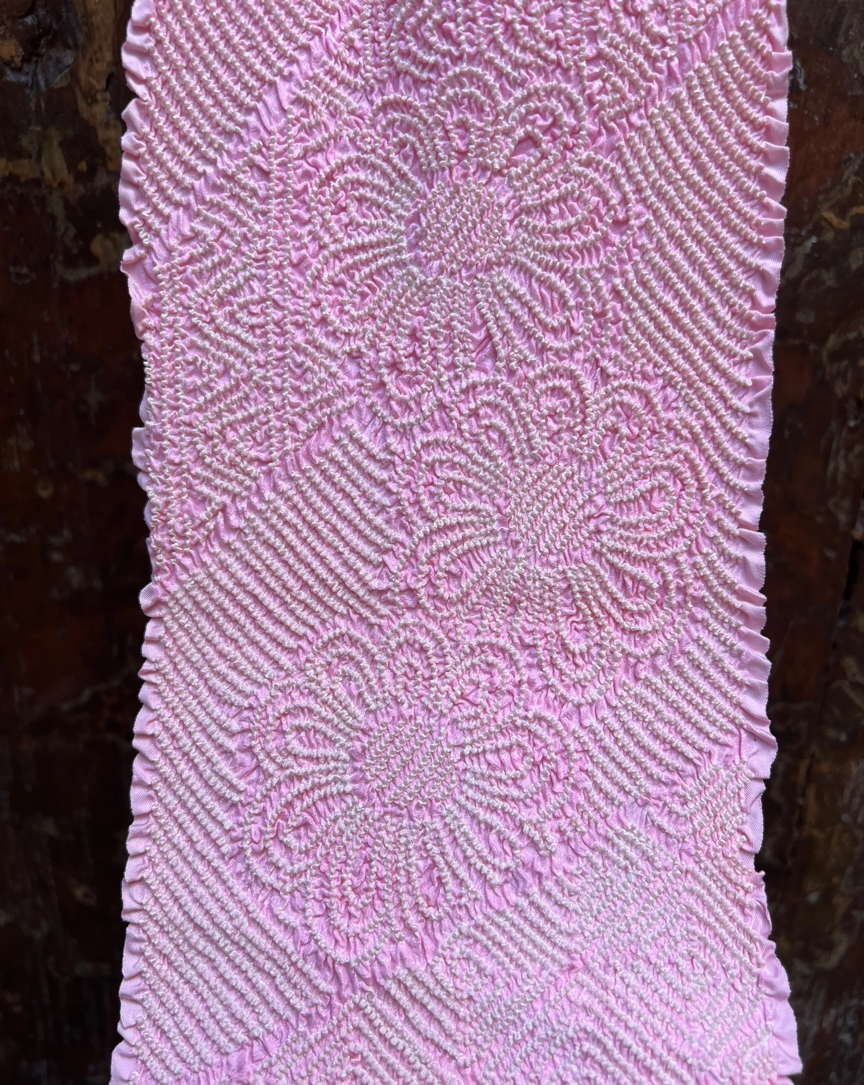 SILK OBIAGE / SCARF・SAKURA HANAGARA 花柄