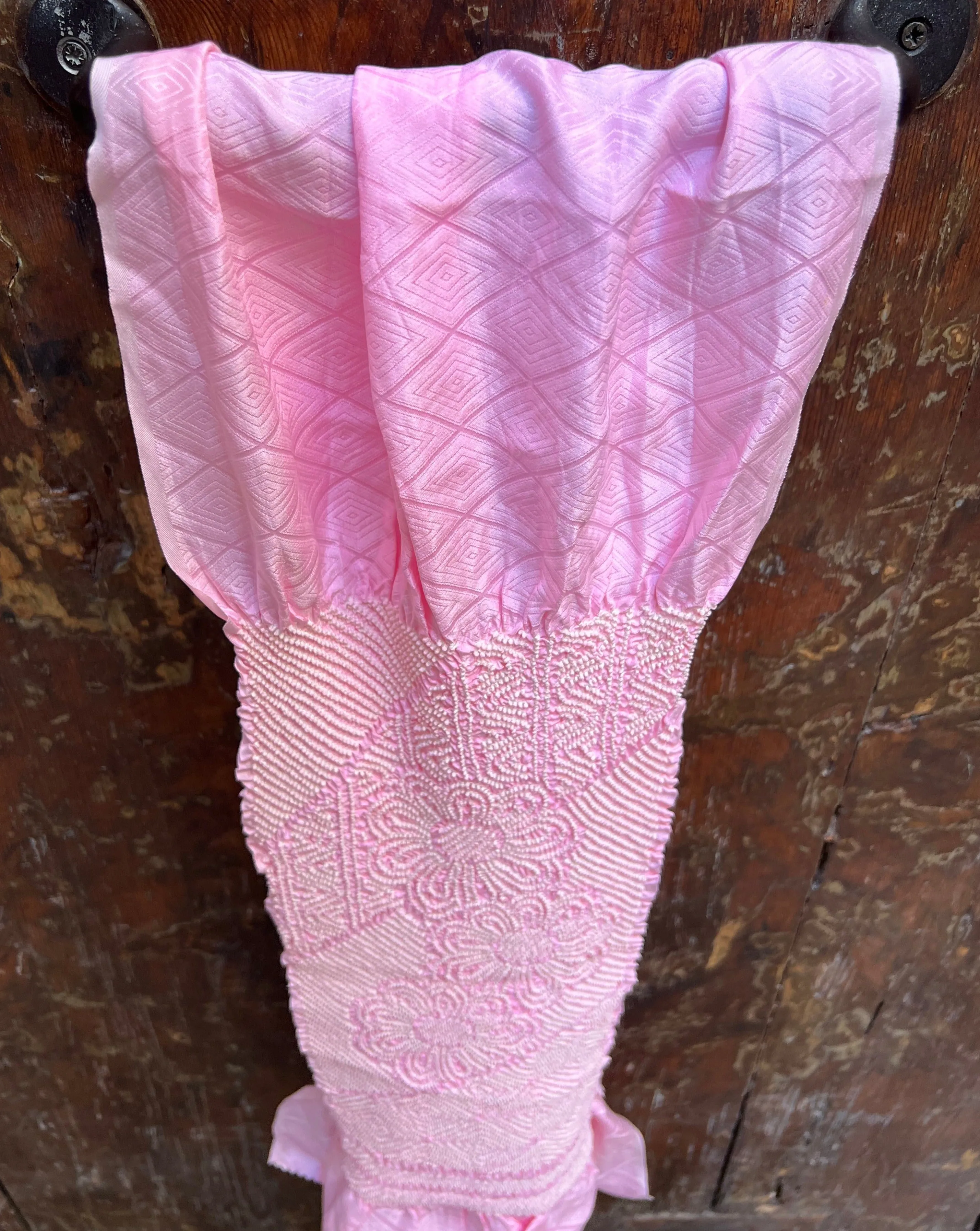 SILK OBIAGE / SCARF・SAKURA HANAGARA 花柄