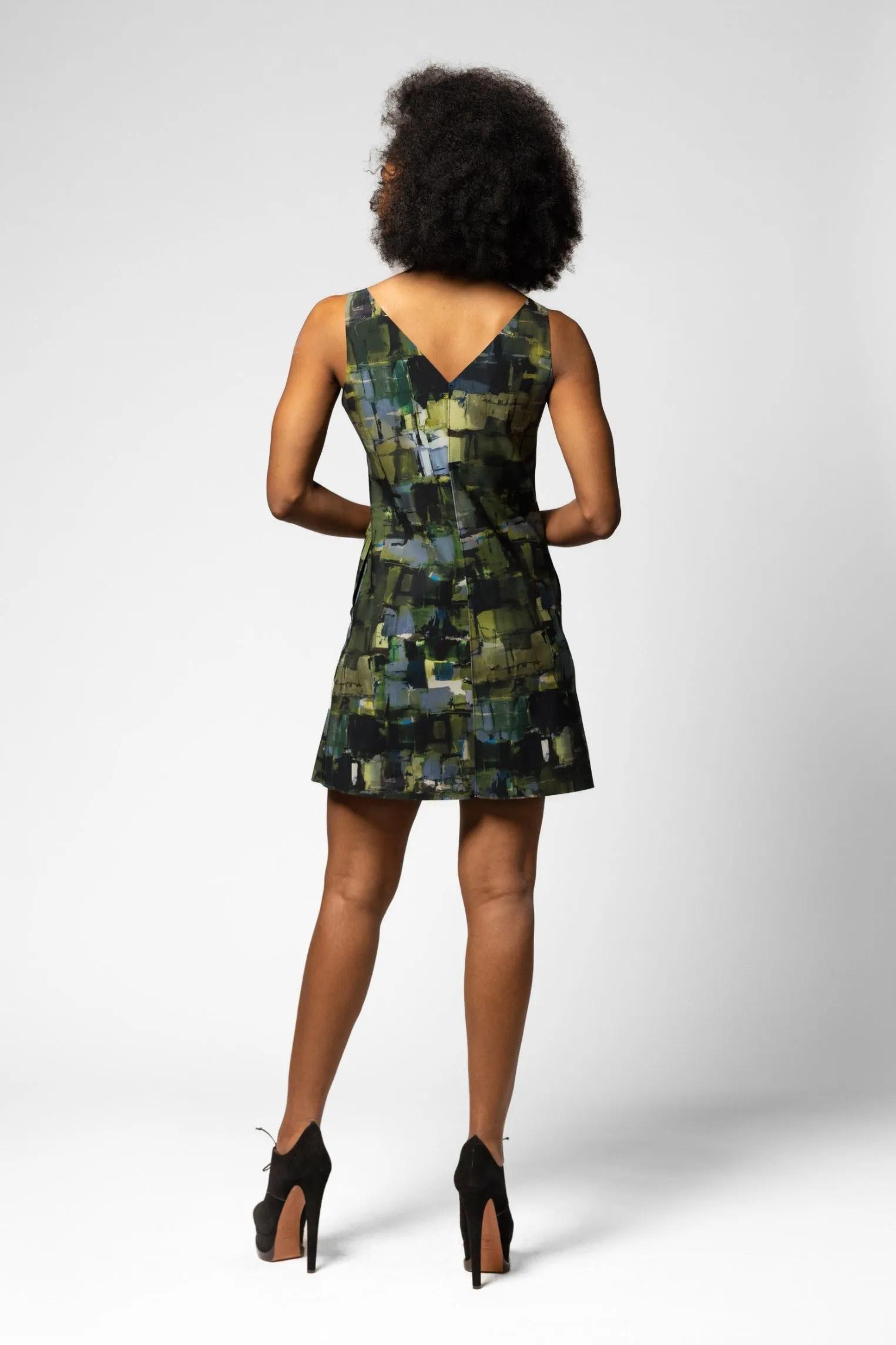Sota Mini Tunic - Tokyo Print