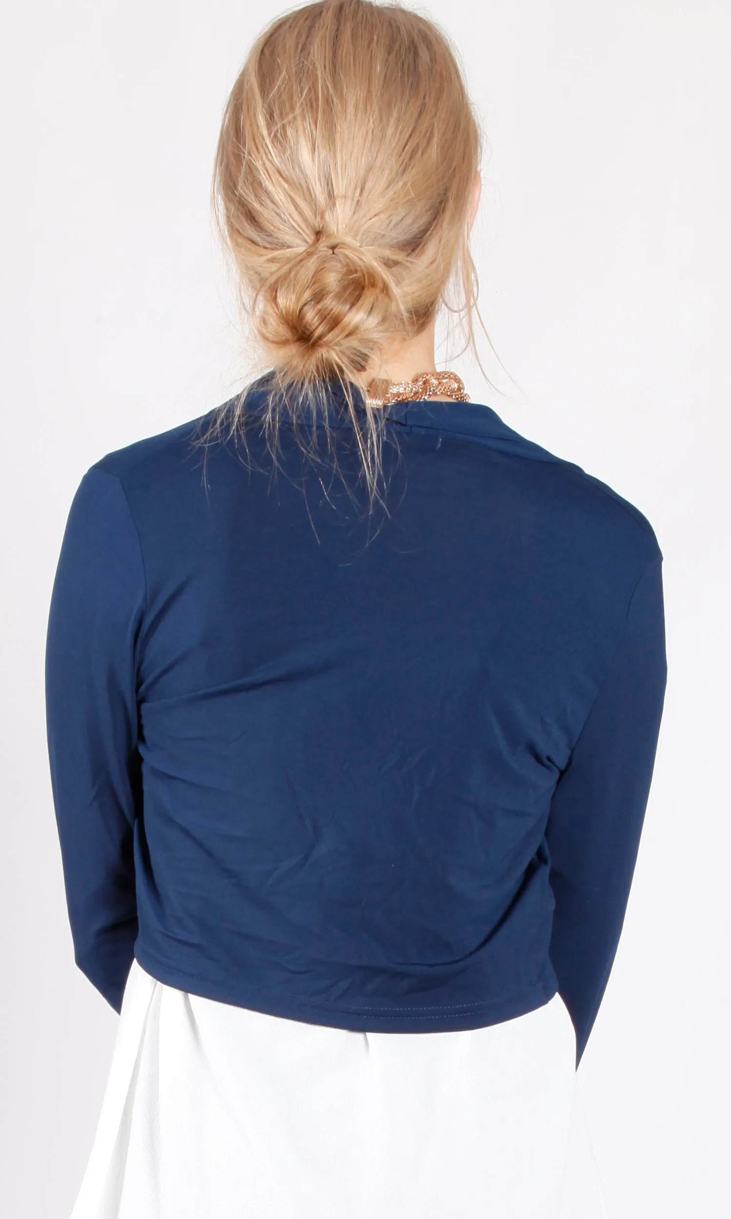 T6738-2TB Bolero Cropped Jacket (Pack)