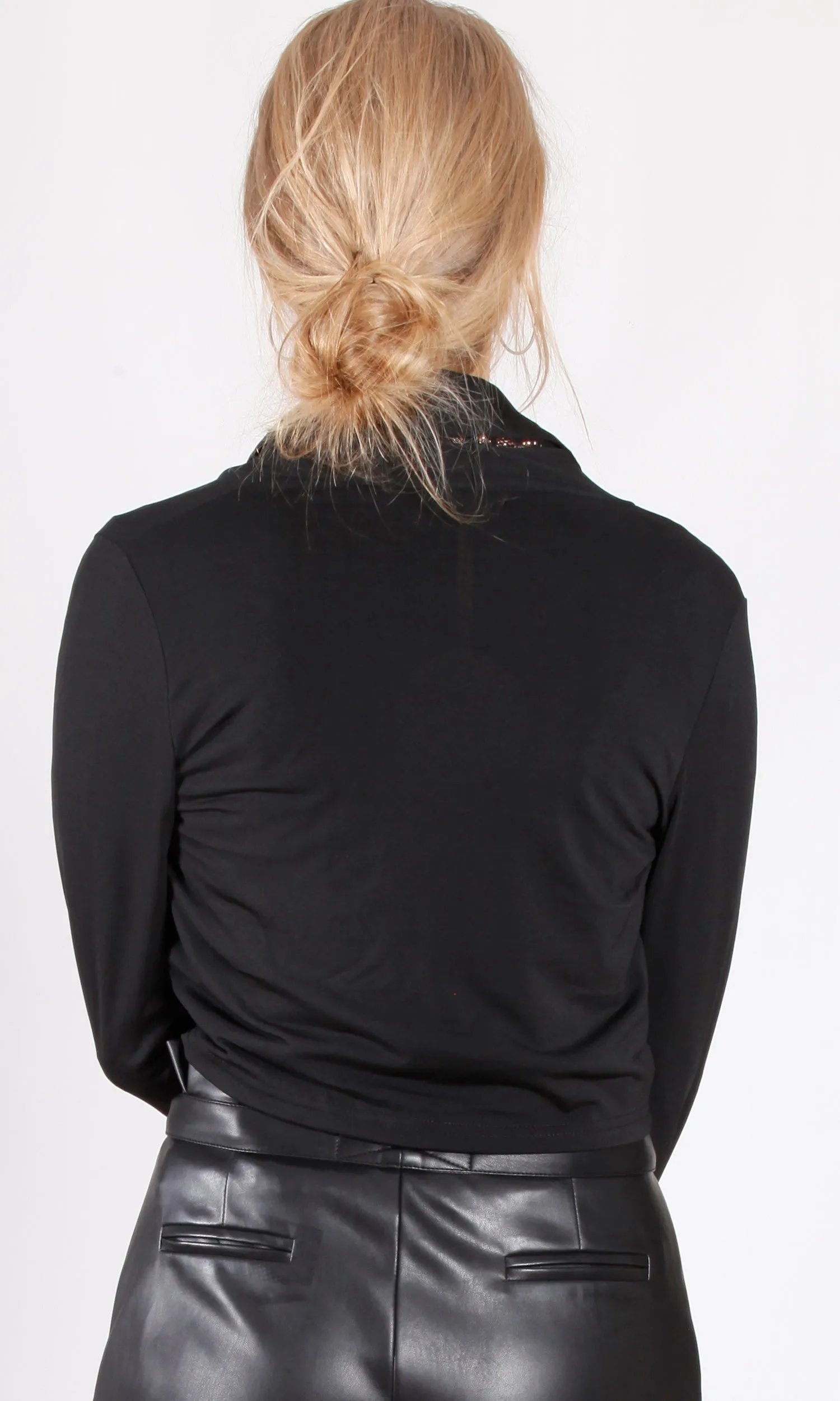 T6738-2TB Bolero Cropped Jacket (Pack)