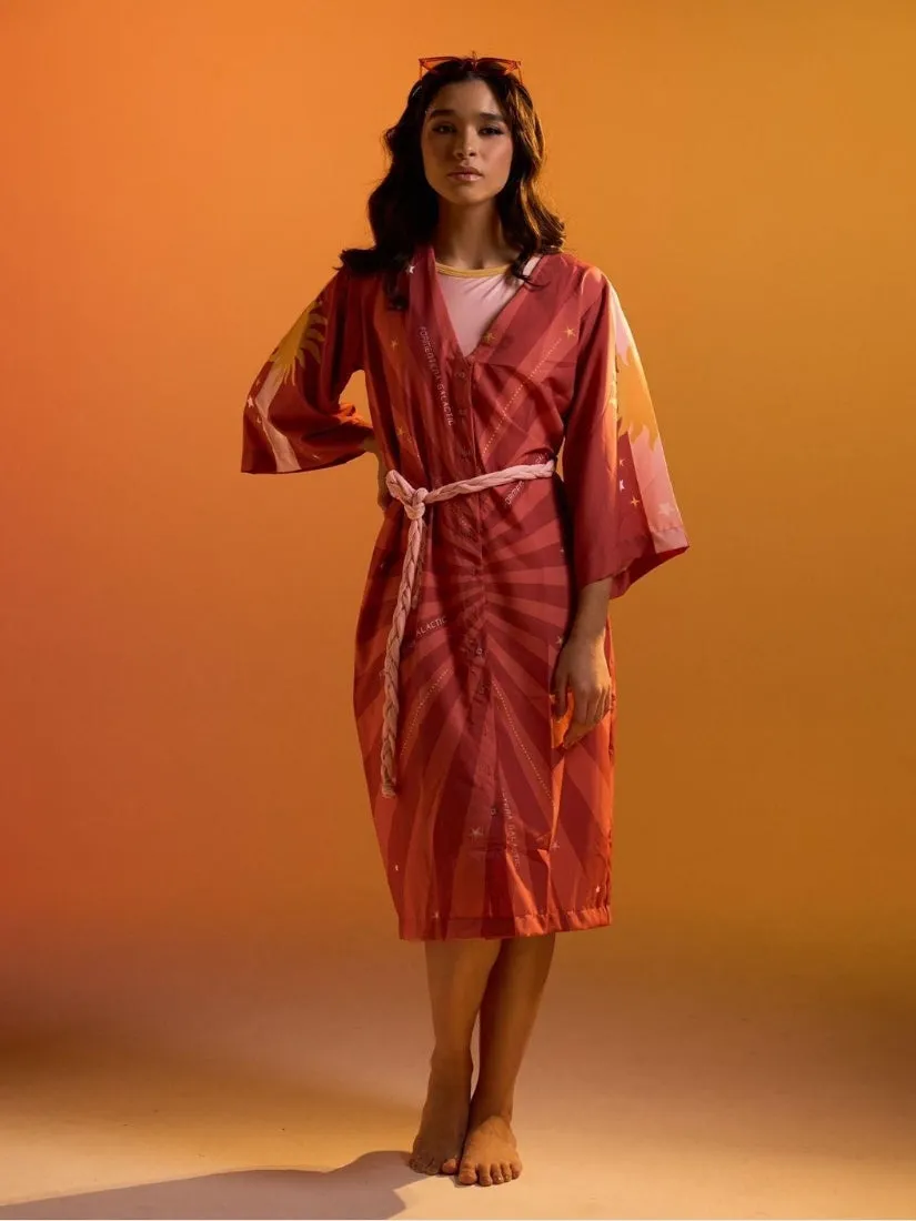 The Terra rose Kimono