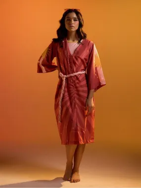 The Terra rose Kimono