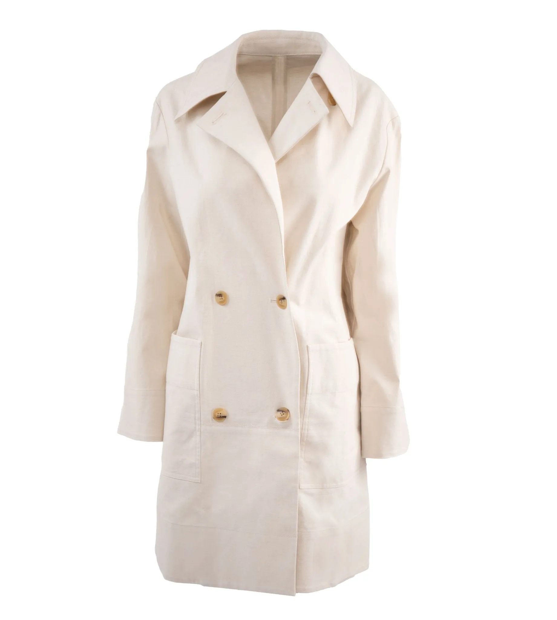 The Time Traveler’s Canvas Peacoat