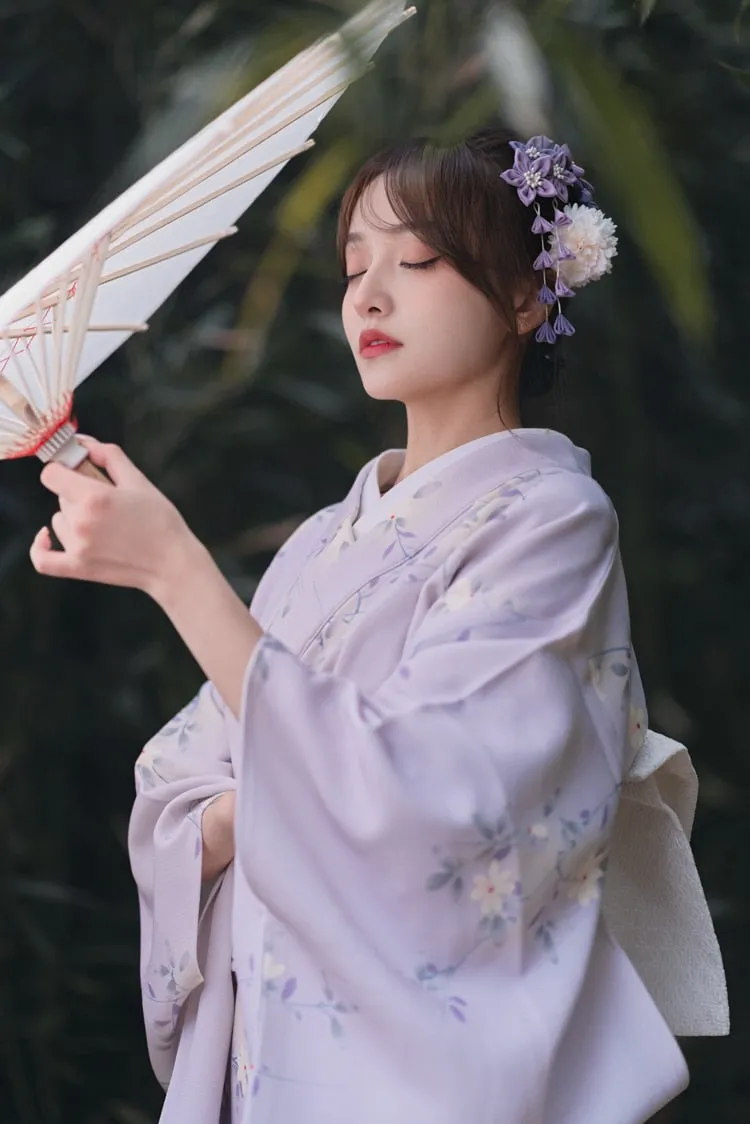 Traditional Floral Kimono