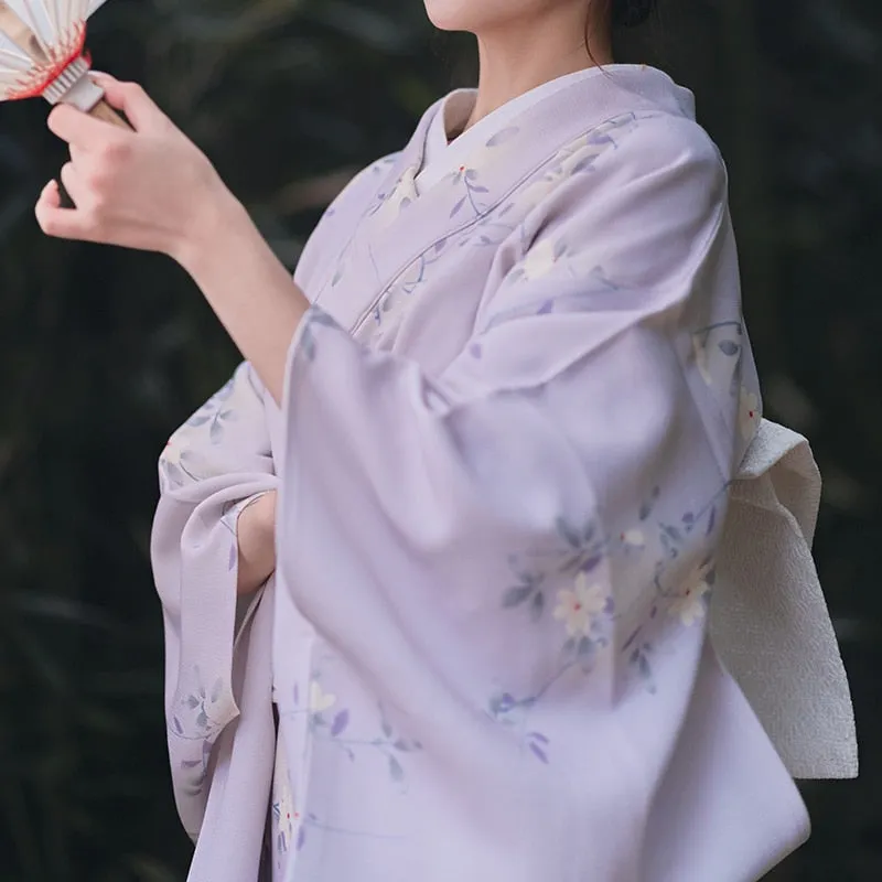Traditional Floral Kimono