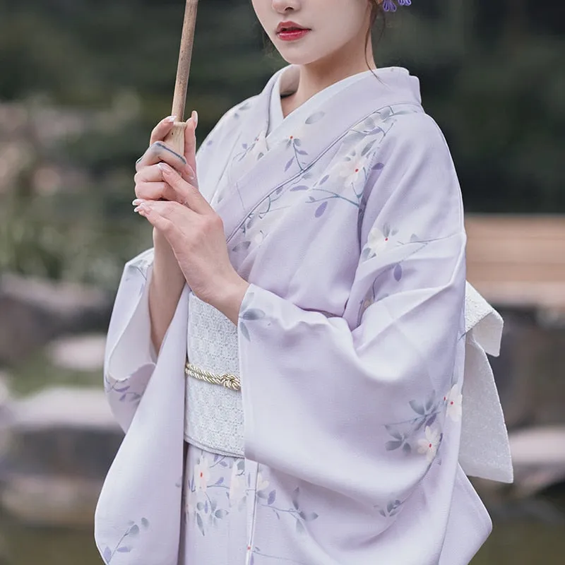 Traditional Floral Kimono