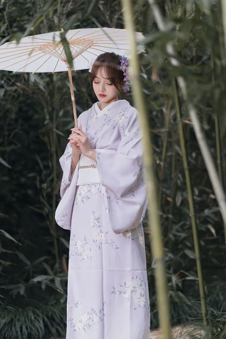 Traditional Floral Kimono
