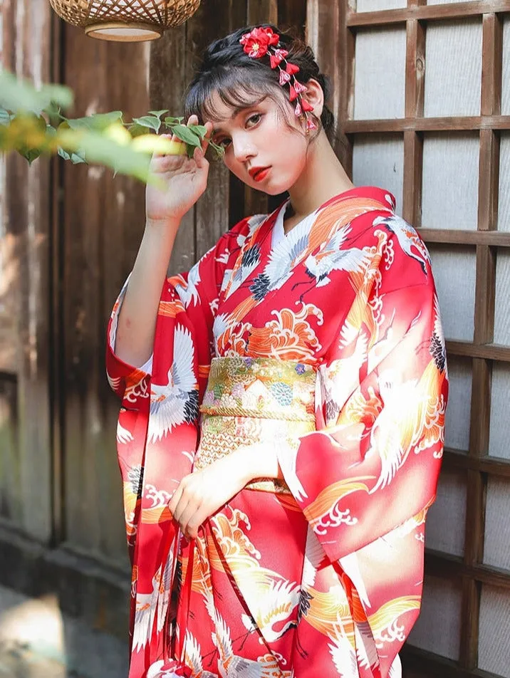 Traditional Kimono Partywear
