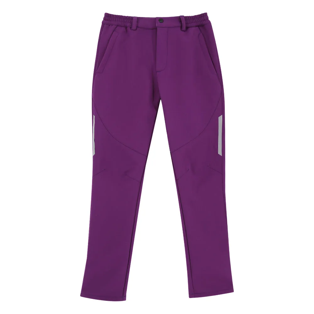 Travel Essentials Unisex Thermal Pants - Purple