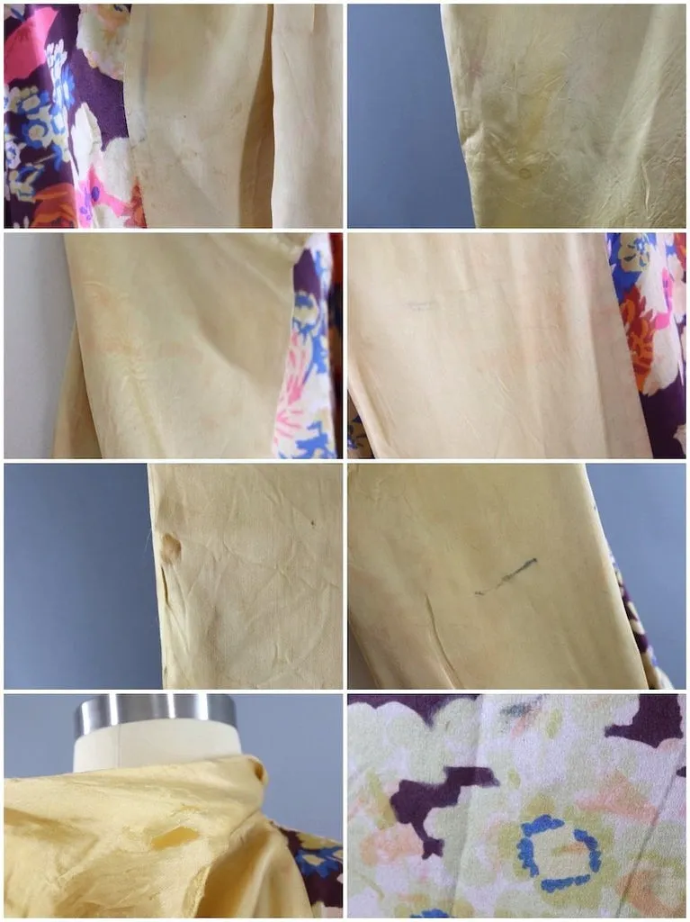 Vintage 1920s Silk Robe