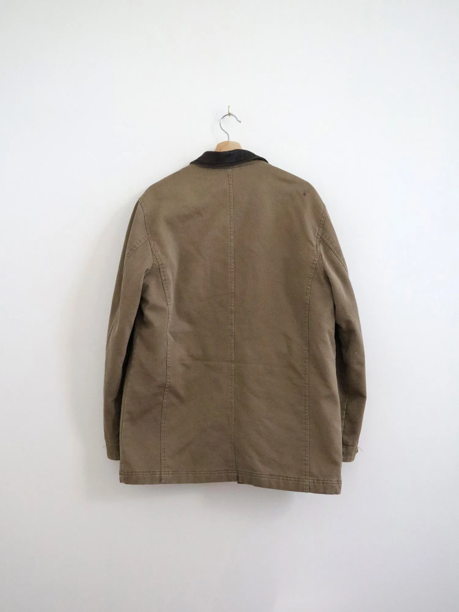Vintage Houndstooth Quilted Coat (M)