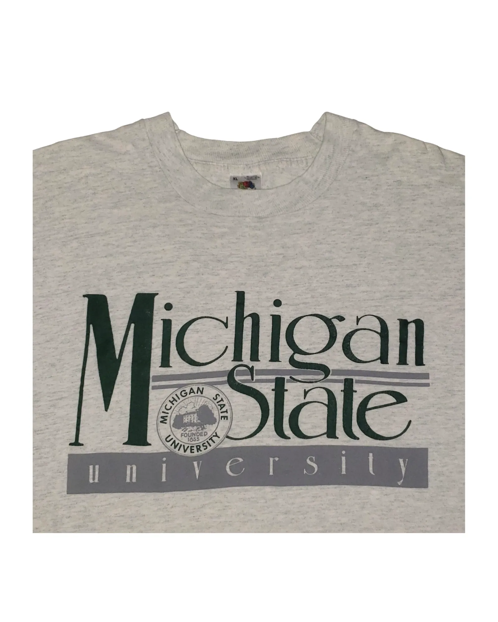 Vintage Michigan State University Spartans NCAA 80's T-Shirt XL