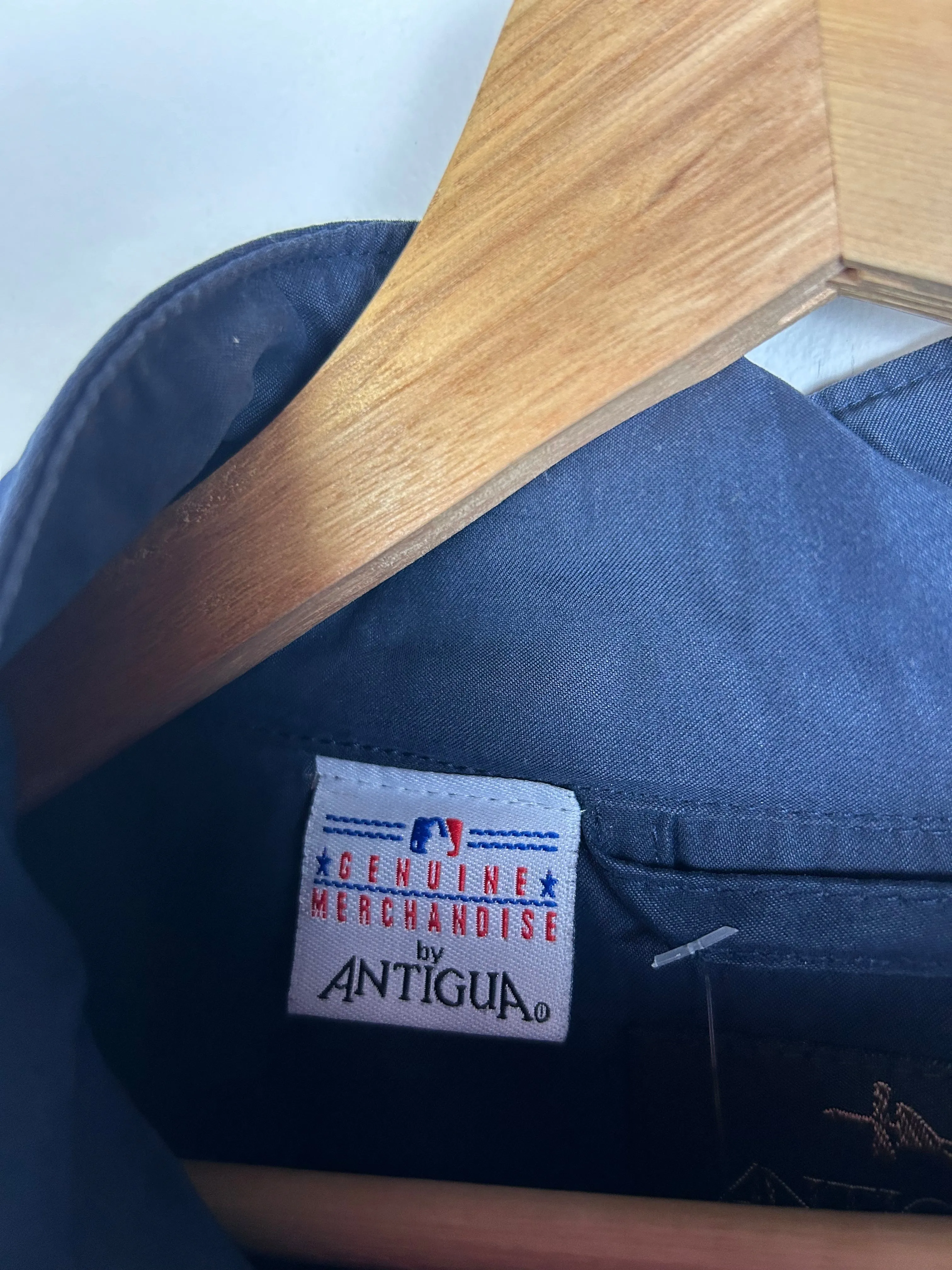 Vintage Y2K Antigua New York Yankees Navy Windbreaker