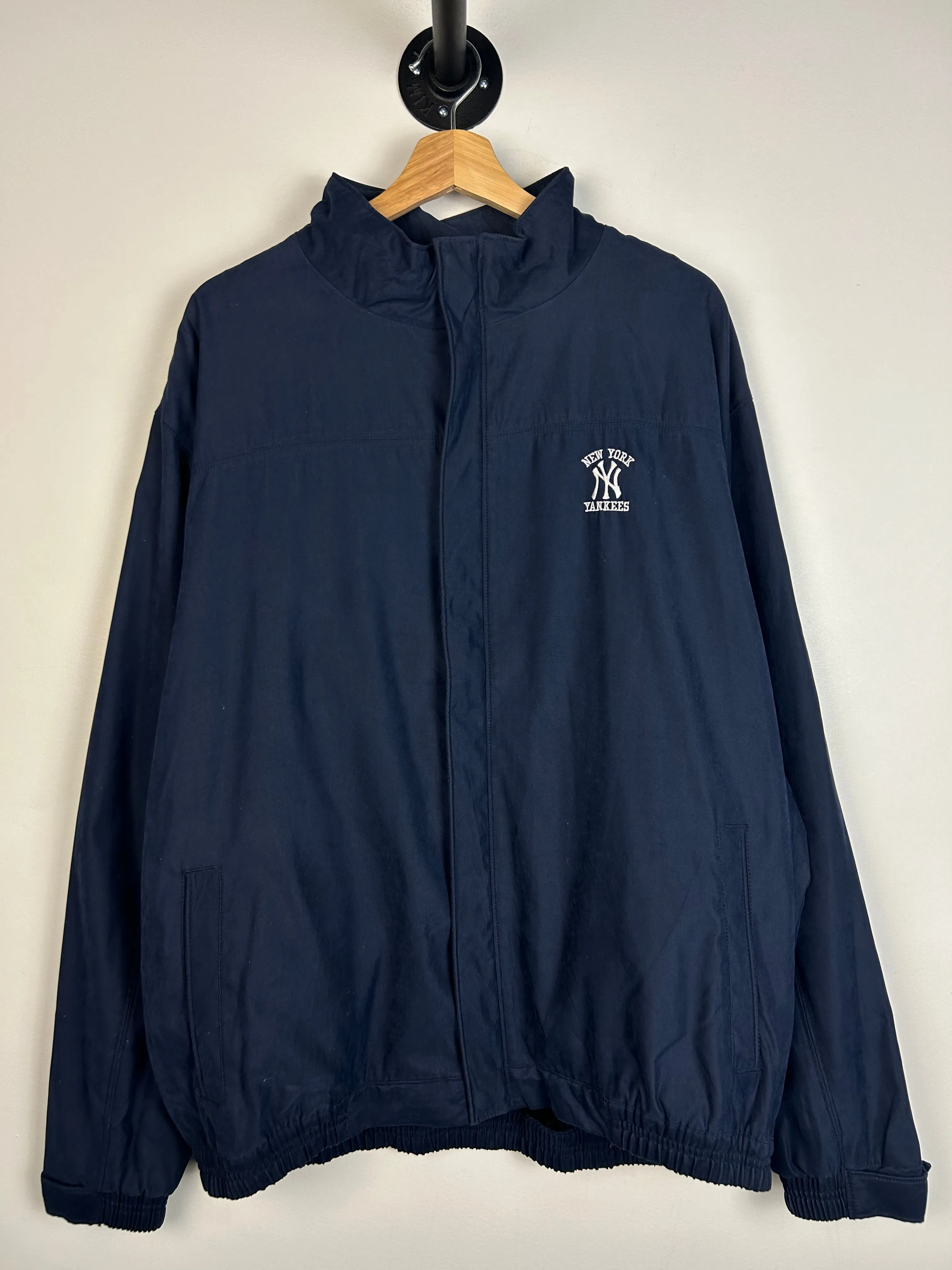 Vintage Y2K Antigua New York Yankees Navy Windbreaker