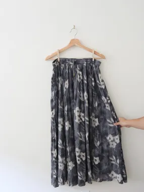 VTG Floral Watercolor Skirt (M-XL)