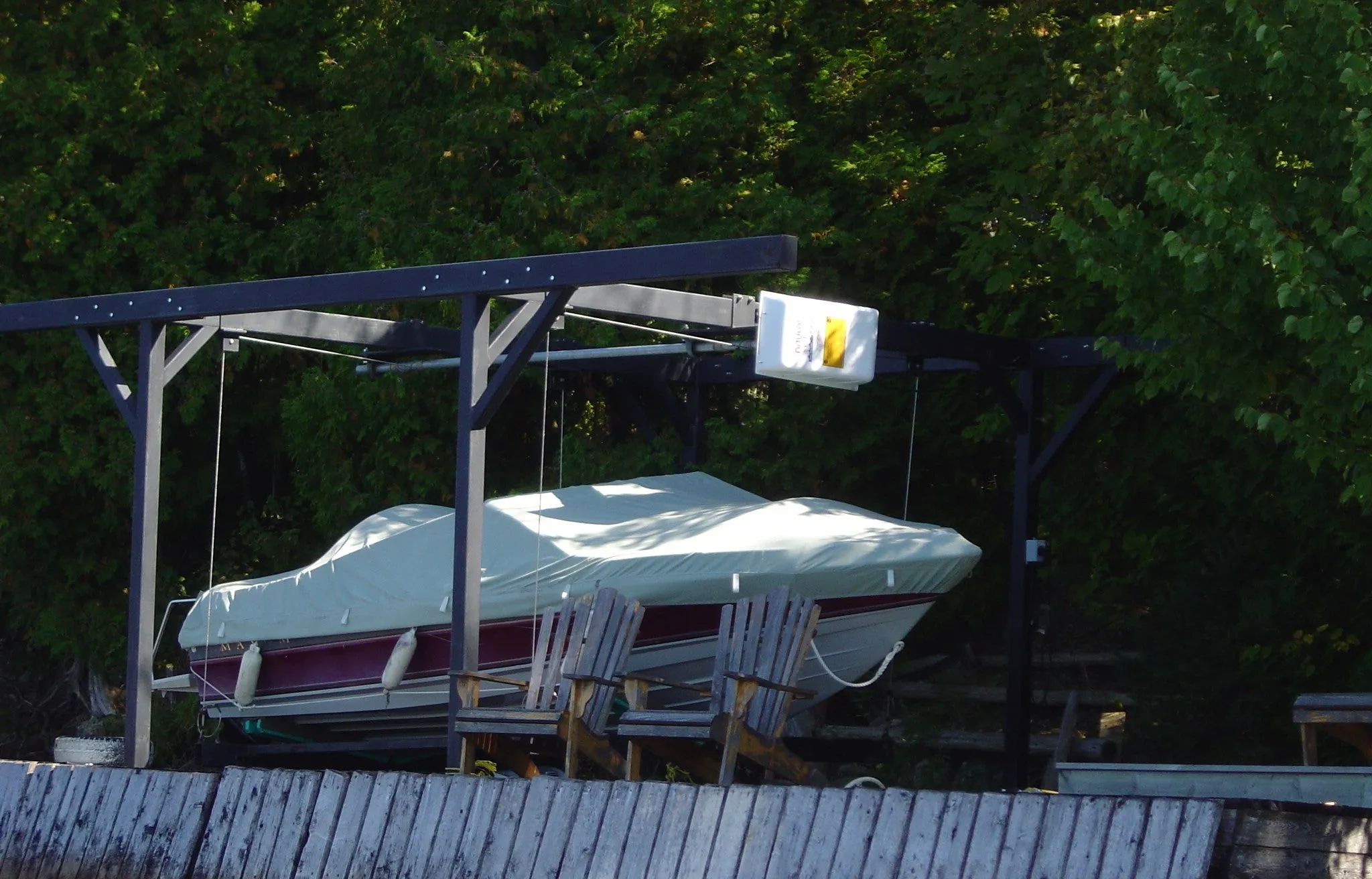 Wet Slip Boat Lifts AS3500