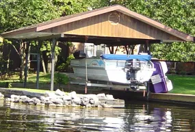 Wet Slip Boat Lifts AS3500
