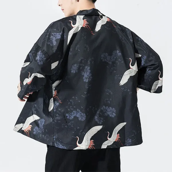 WLS Etoiku Kimono Black Bird